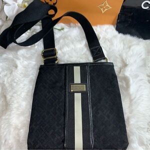 Tommy Hilfiger Black and White Crossbody Bag NWOT